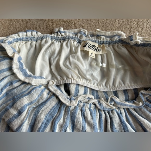 🌸2 Pc. Set🌸Listicle Striped Layered Crop Top & Maxi Skirt Set. - Picture 15 of 15